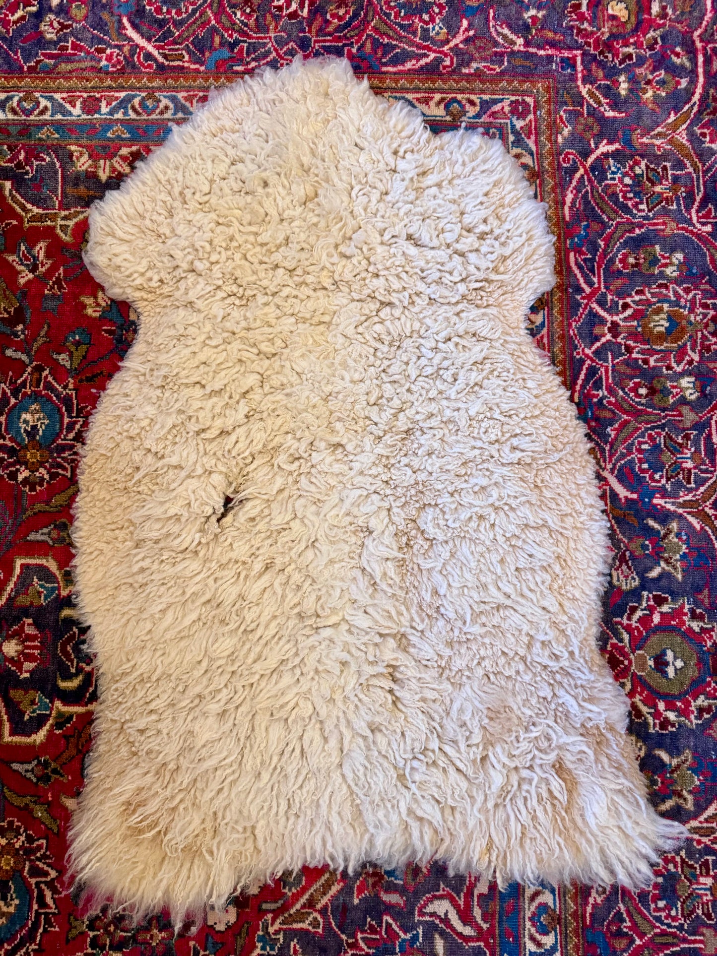 PELT F - has a 2x5” hole as natural characteristic