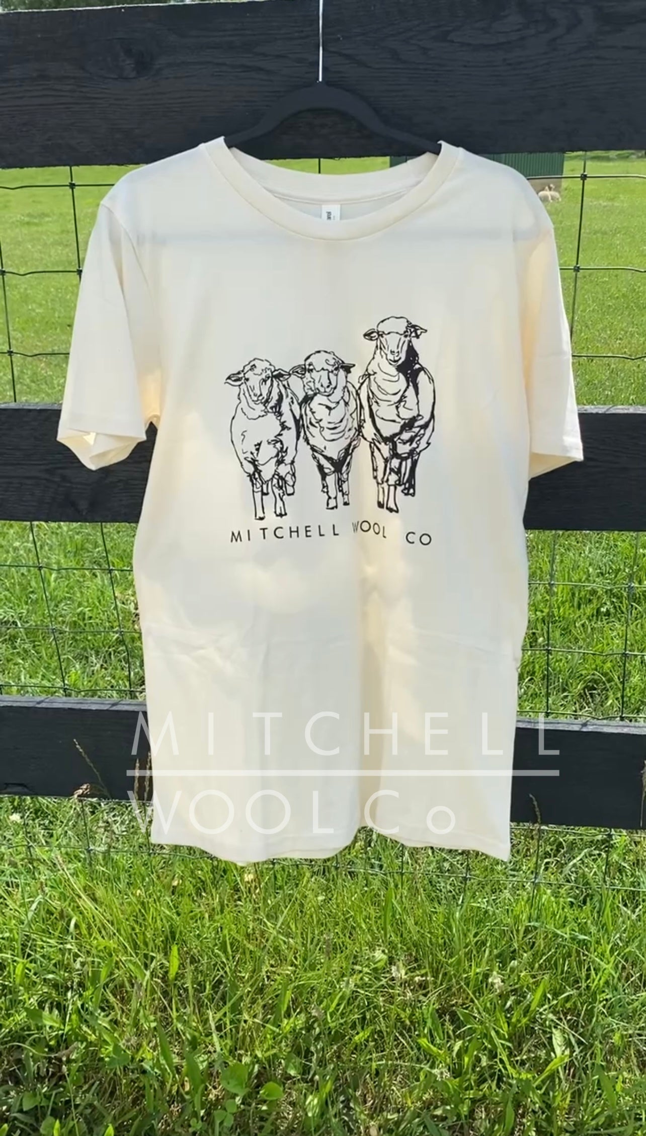 MITCHELL FLOCK - ORGANIC Cotton Tee Shirt -