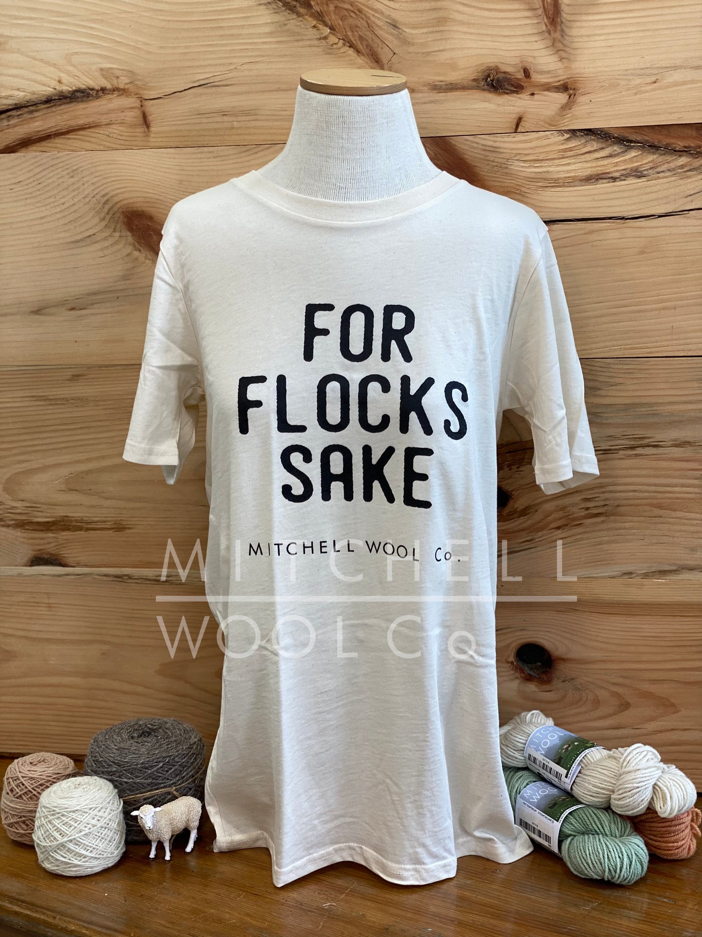 FOR FLOCKS SAKE- Organic Cotton Tee Shirt