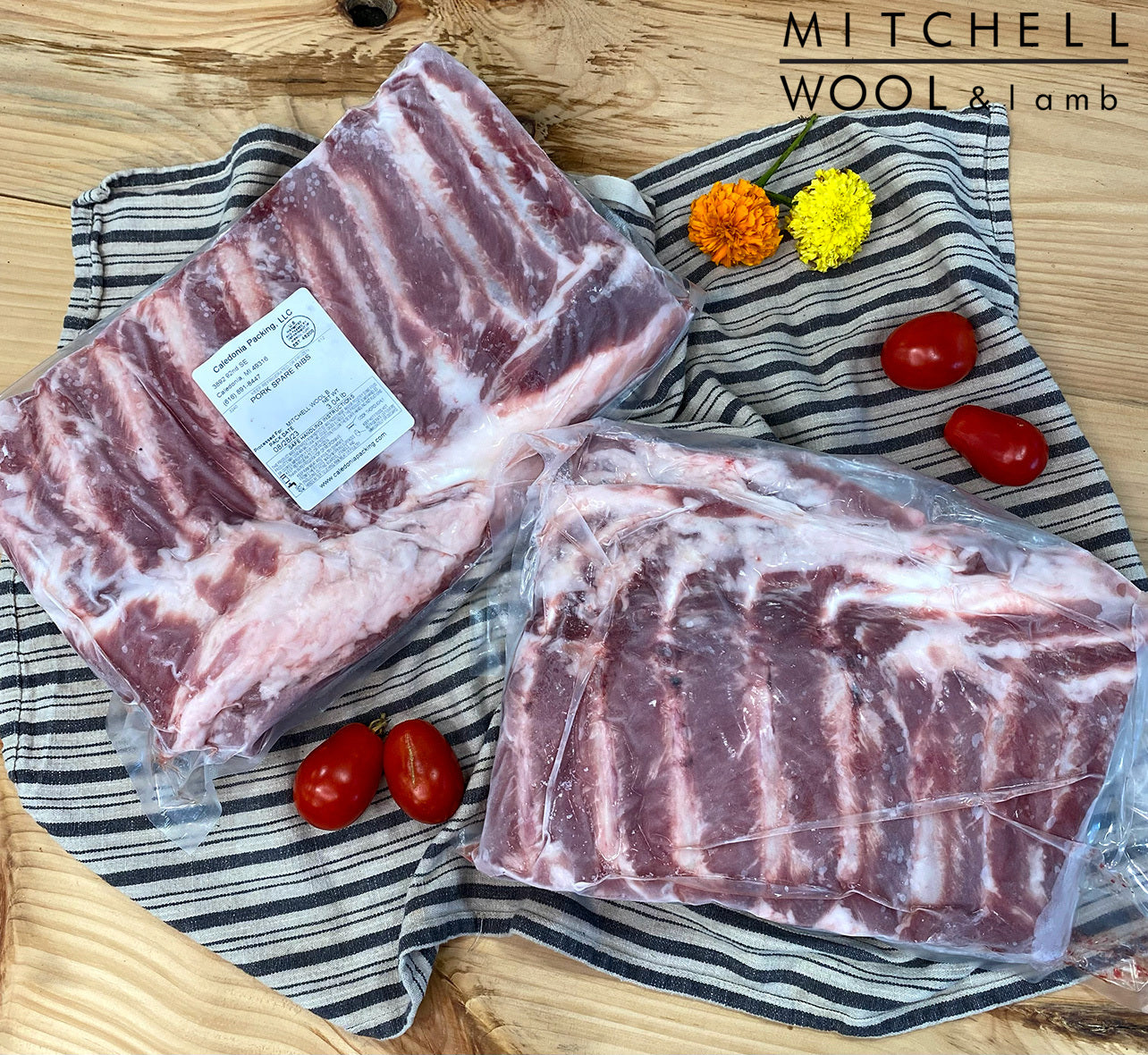 Spare Ribs- Single cuts Pasture Raised/Corn Free Pork