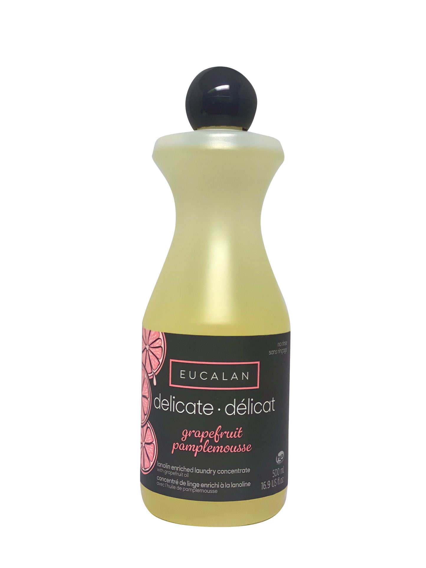 16.9 ounce bottle of Eucalan Grapefruit for 95 washes