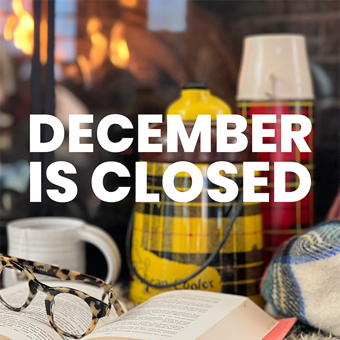 December is closed - the colorway is COZY