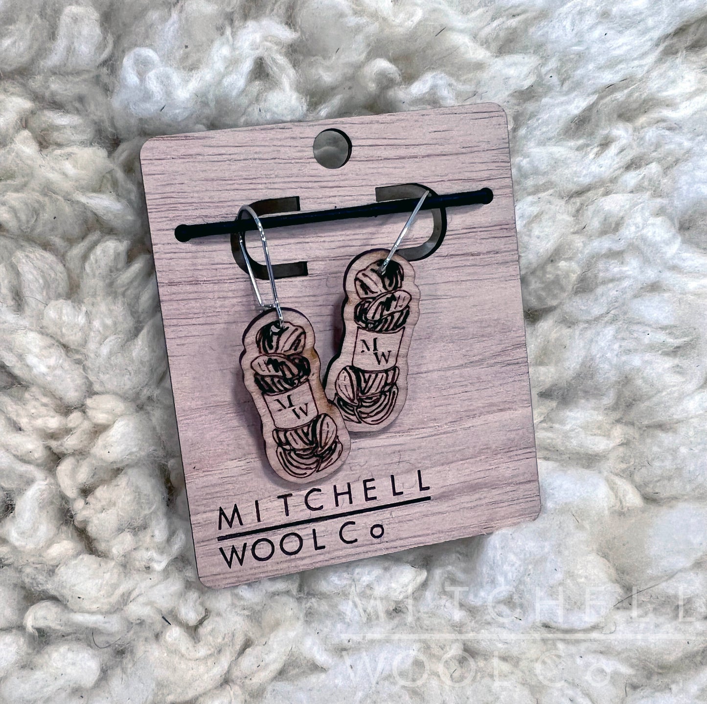 Knitters Earrings