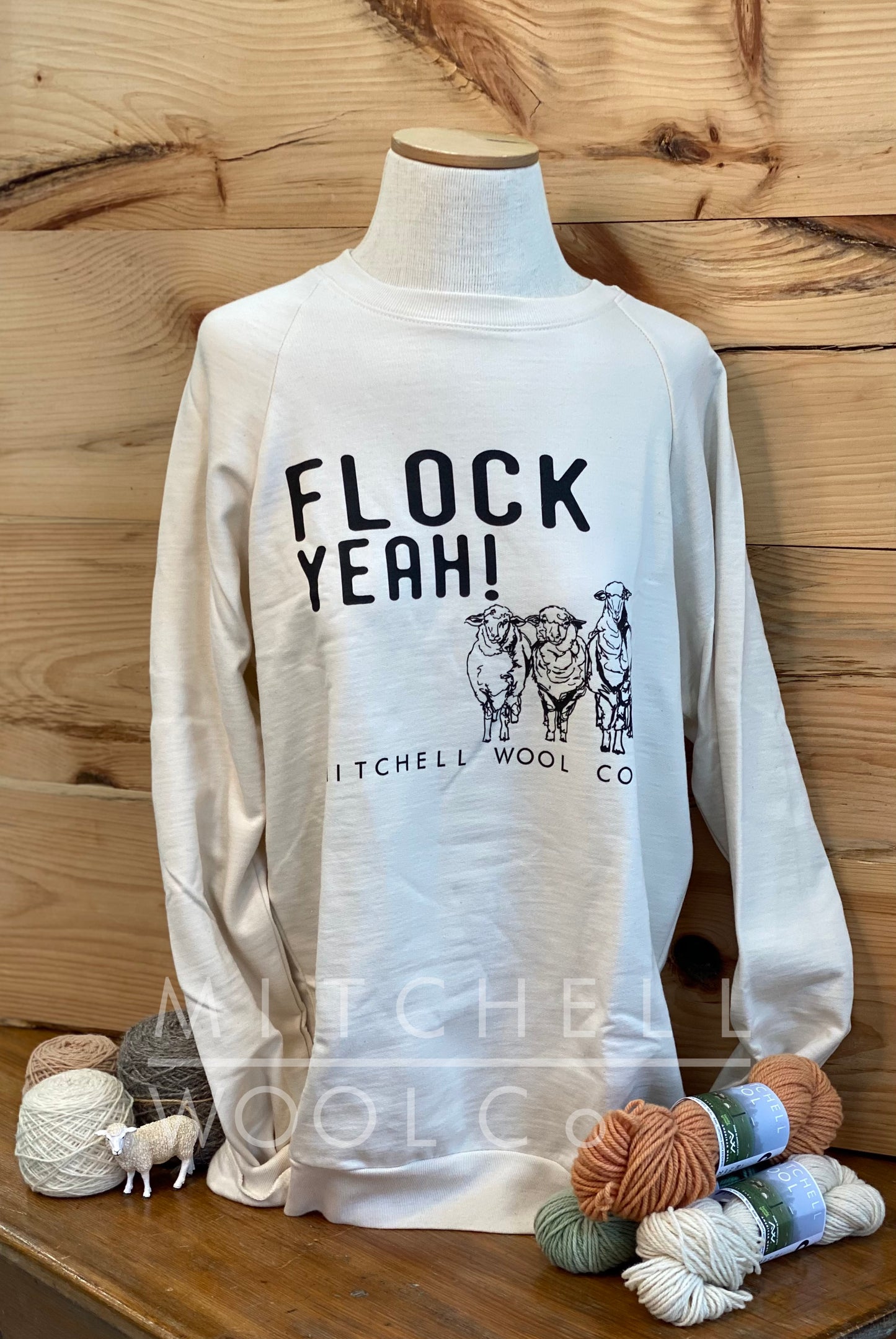 FLOCK YEAH! - Organic Cotton Sweatshirt