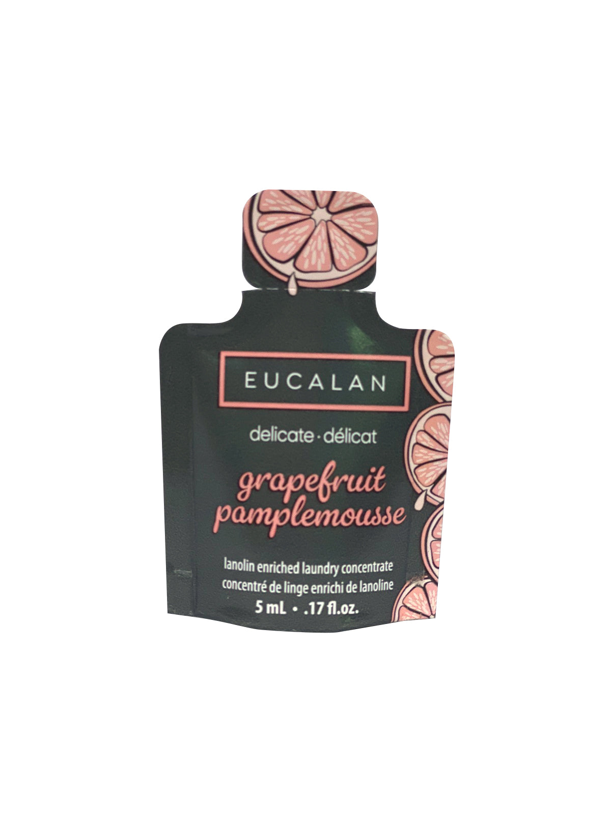 Single use packet of Eucalan Grapfruit