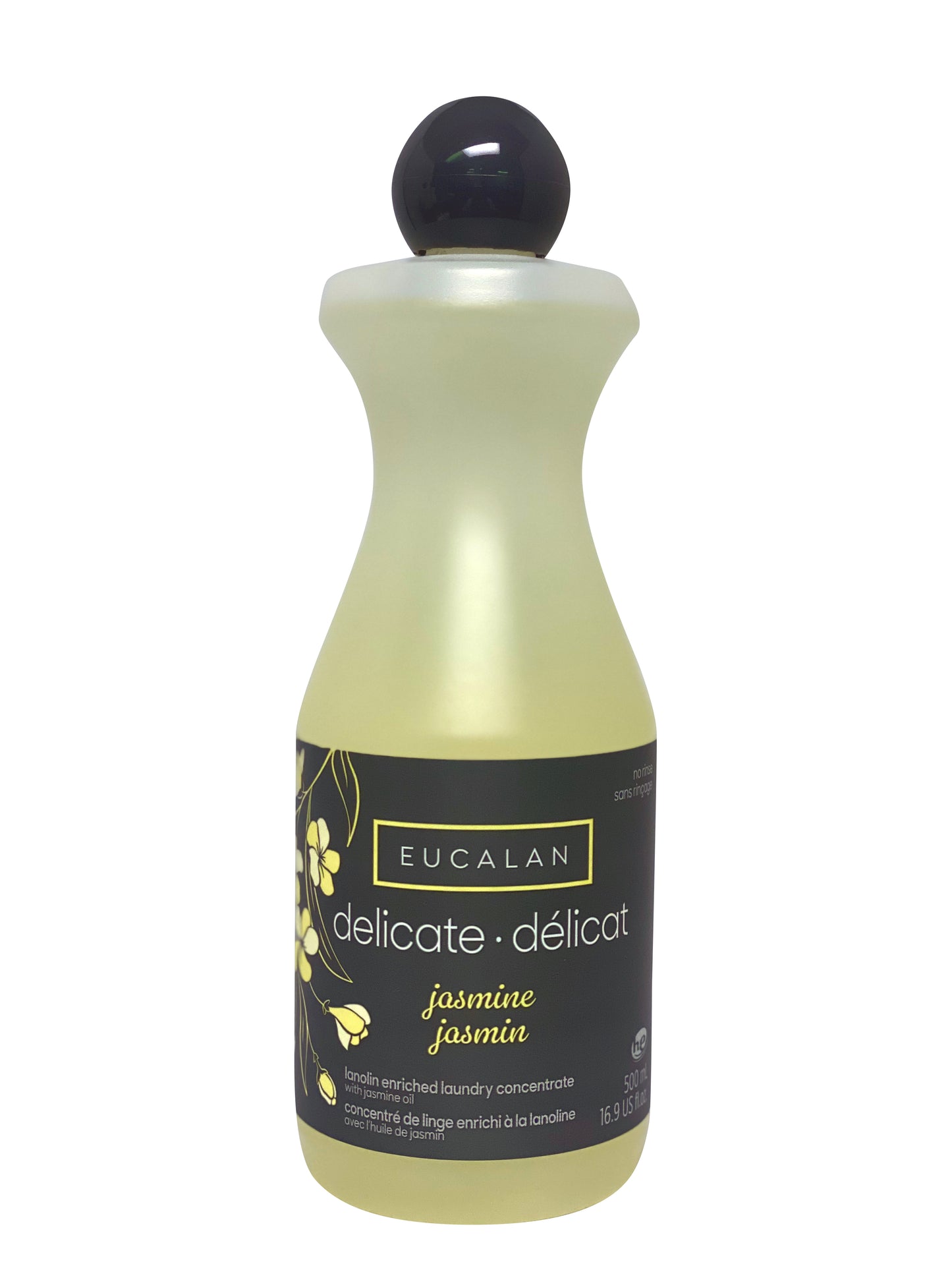 16.9 ounce bottle of Eucalan Jasmine for 95 washes
