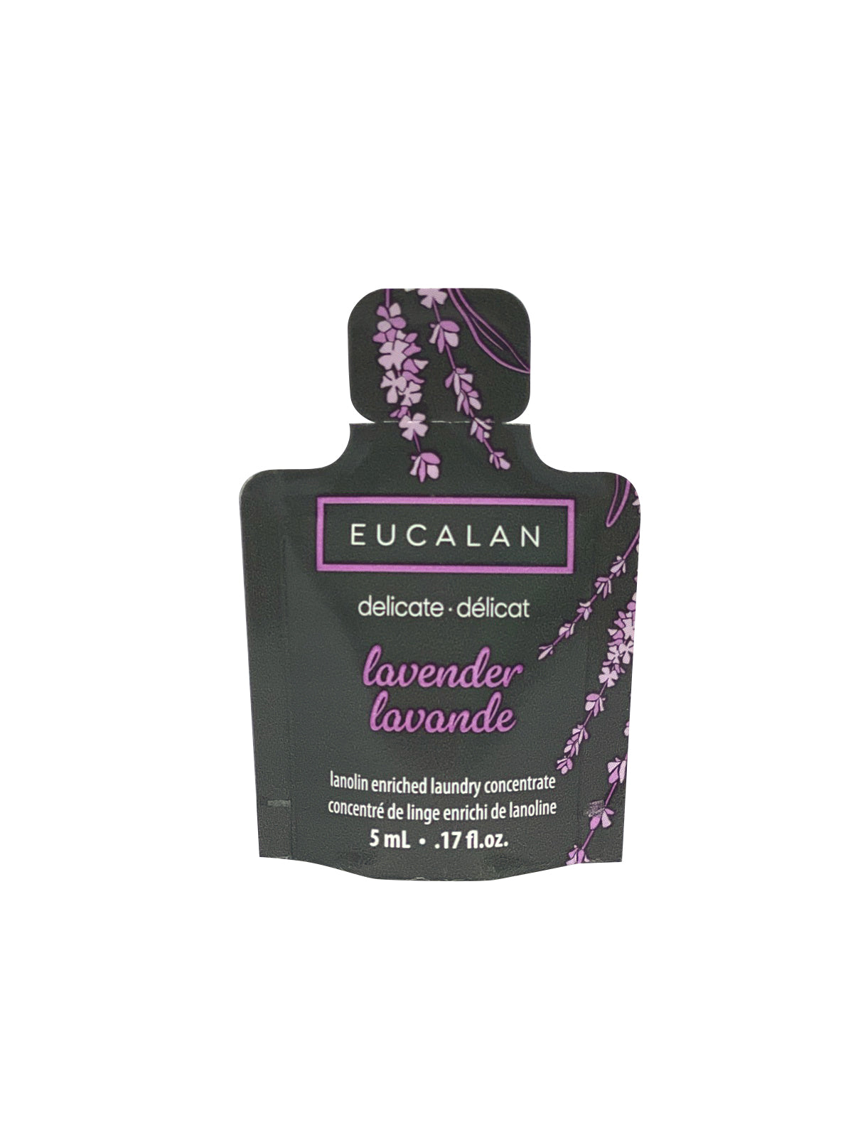 single use Lavender packet of Eucalan