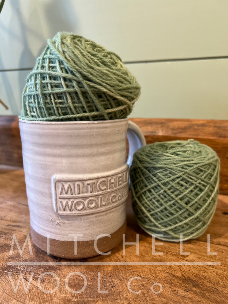 Mugs and yarn, is there anything better than that? Yes, when they're farm MADE!